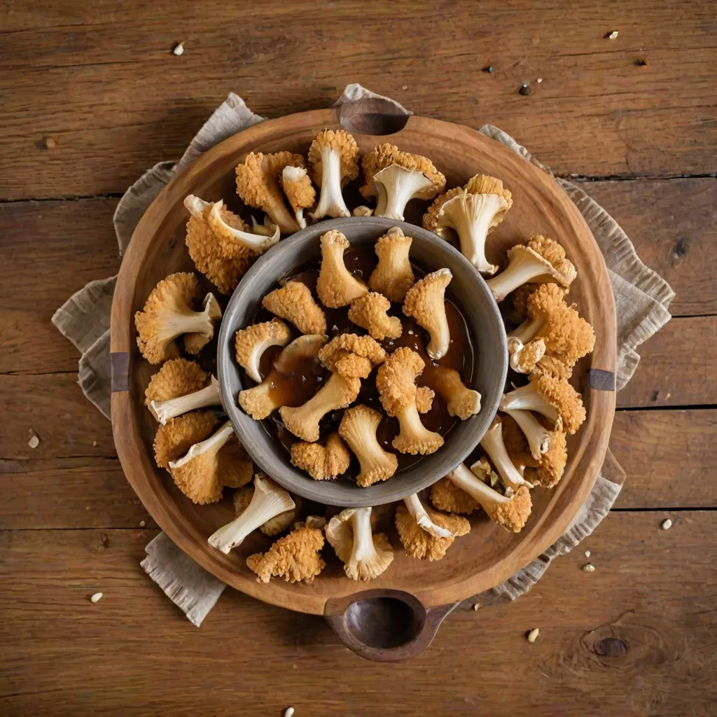 Boczniaki w panierce - wegańska przekąska