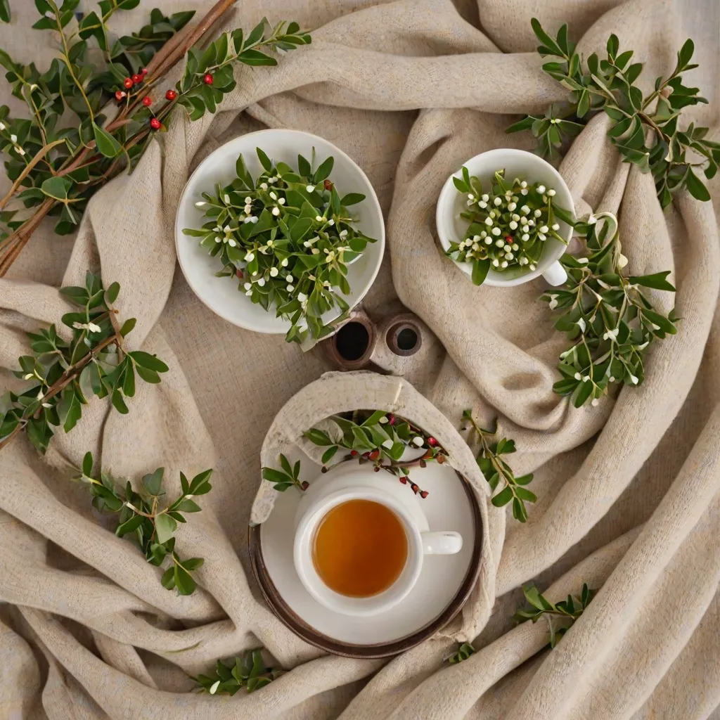 Herbata z jemioły na co pomaga?