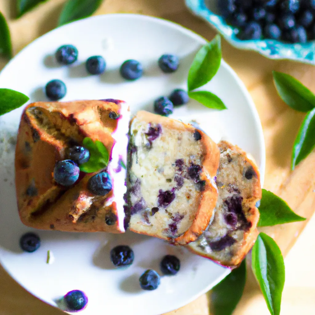 Szybkie ciasto wegańskie z borówkami - przepis