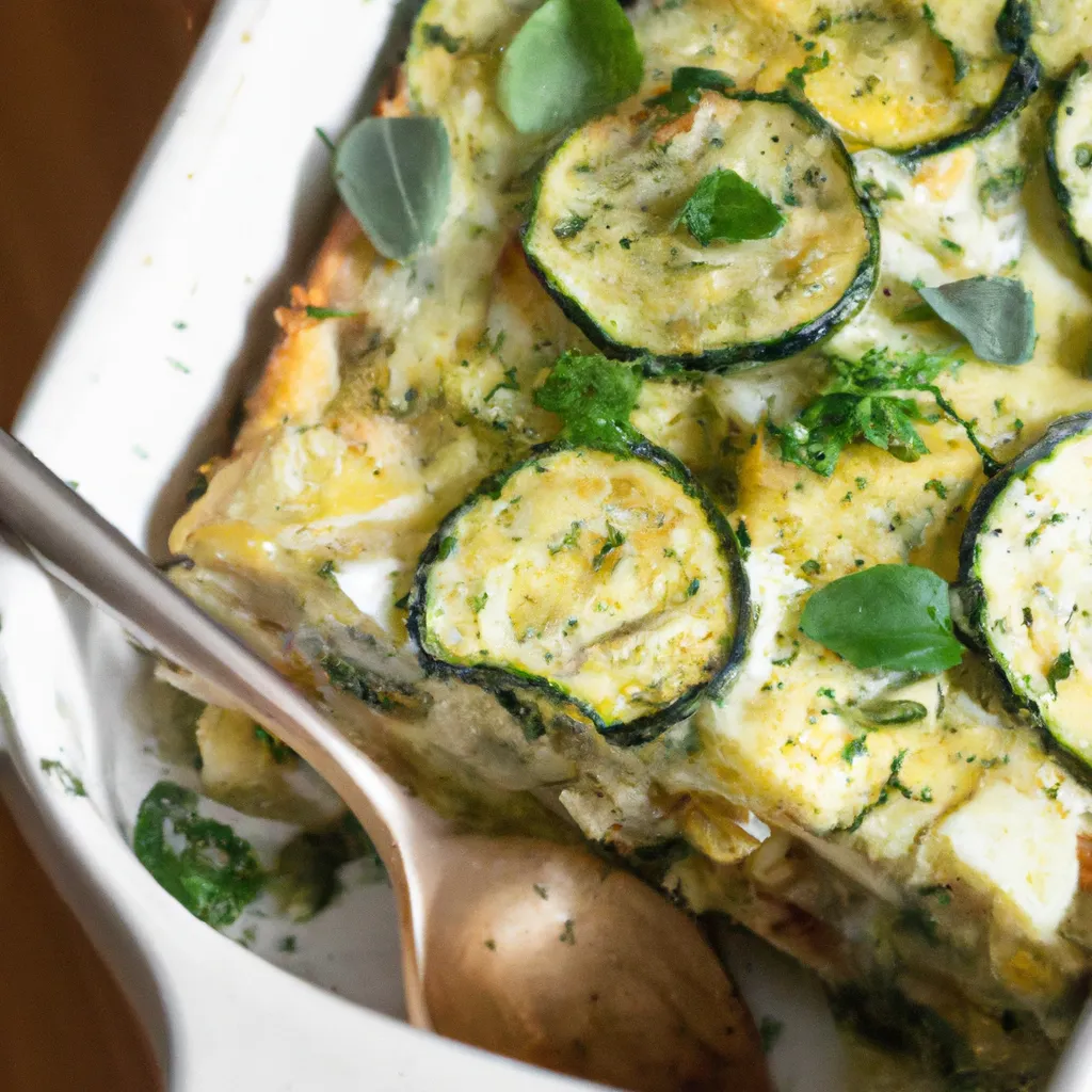 Zapiekanka z cukinii i ziemniaków - smaczne danie