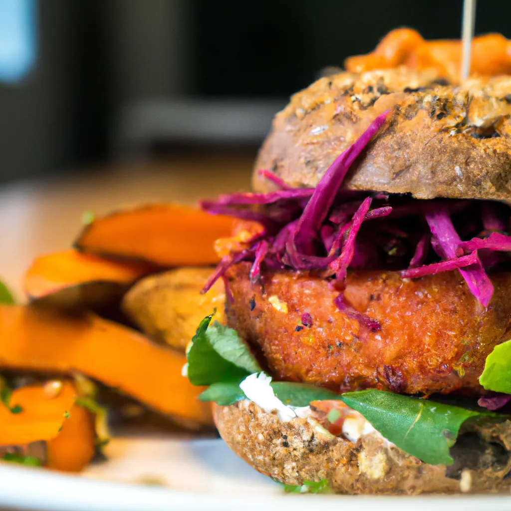 Burgery z buraka i kaszy jaglanej - przepis