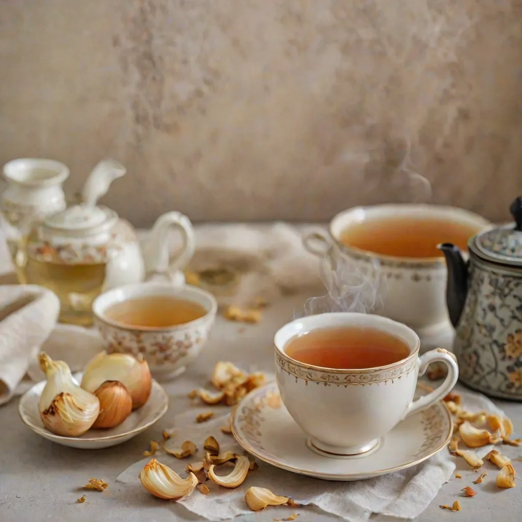 Herbata z łupin cebuli - na co pomaga?