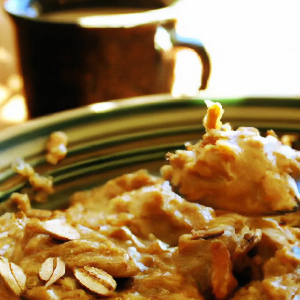 Owsianka z masłem orzechowym - idealne śniadanie