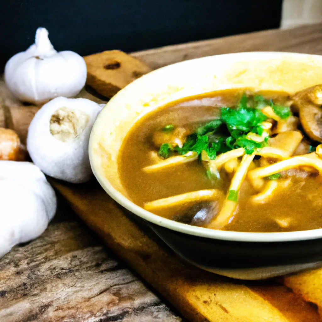 Jak przygotować zupę pieczarkową z makaronem