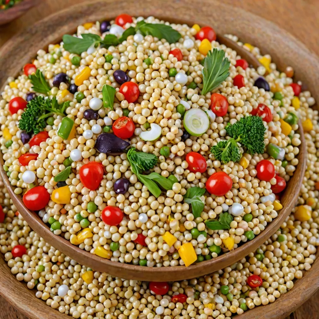 Kuskus perłowy z warzywami - szybki i zdrowy posiłek