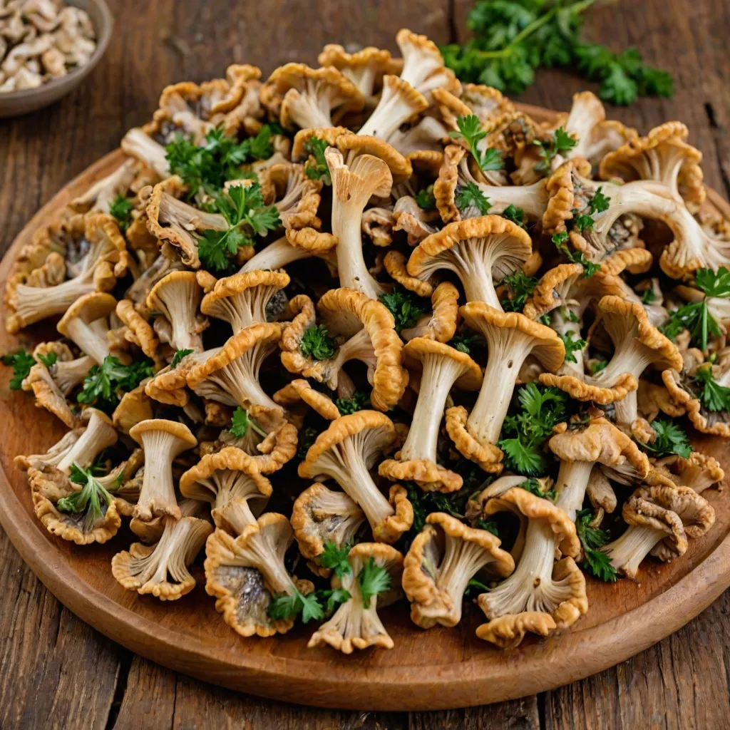 Smażone boczniaki z pietruszką - jak zrobić