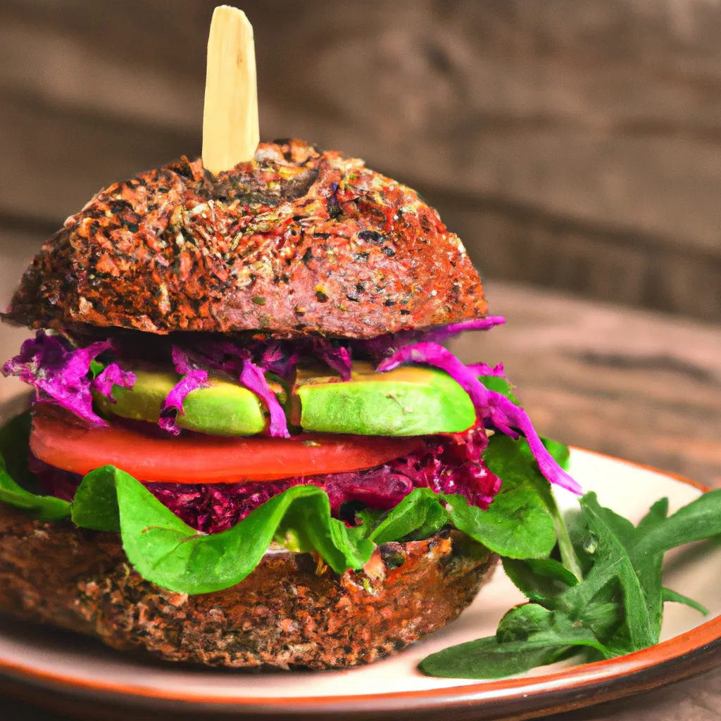 Burgery z buraka i kaszy jaglanej - przepis