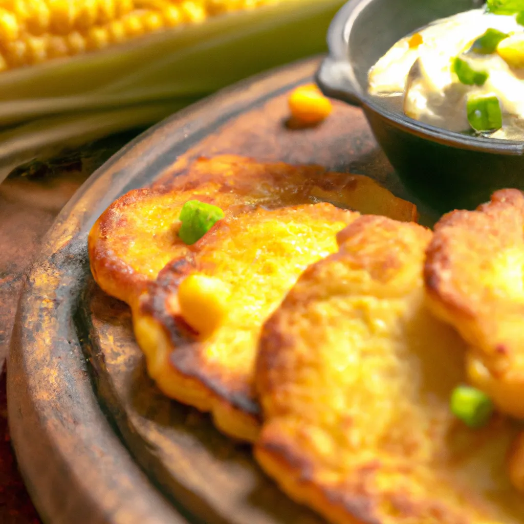 Placki kukurydziane - przepis krok po kroku