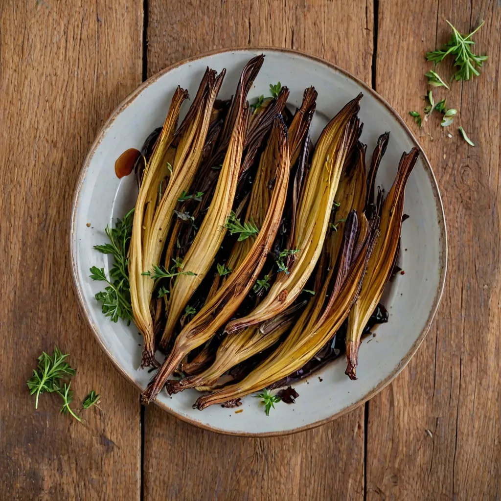 Pieczona cykoria - prosty przepis