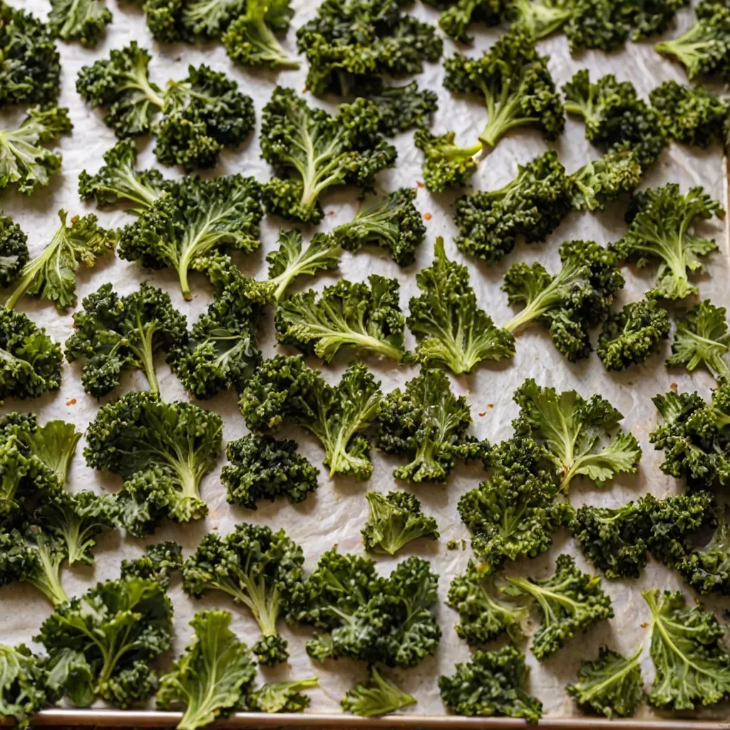 Jak zrobić domowe chipsy z jarmużu?