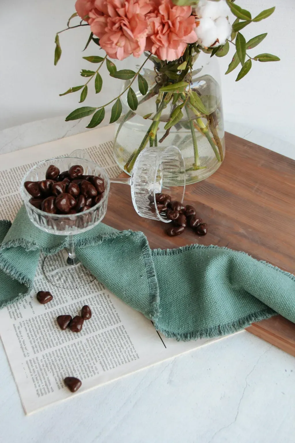 Bakalie w czekoladzie